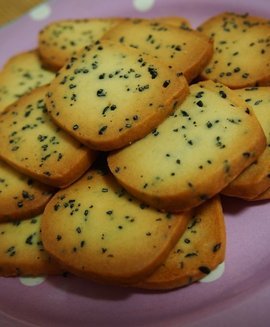 黑芝麻餅干